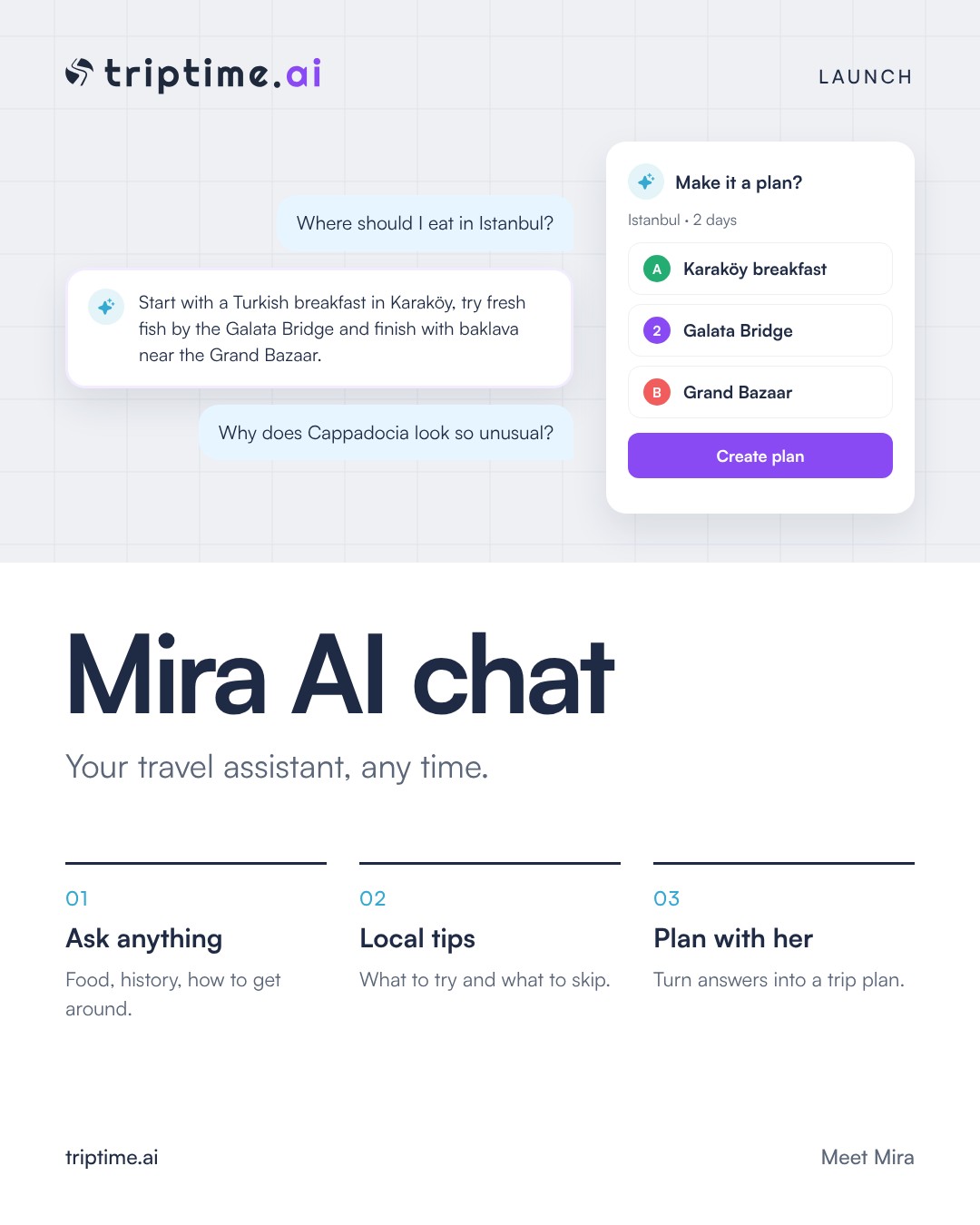 Chat con Mira, la IA